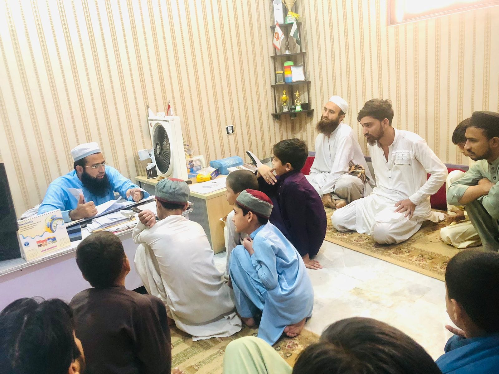 Two people holding hands